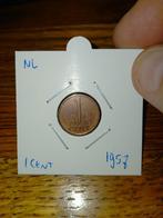 Nederland 1 Cent 1957 Juliana, Postzegels en Munten, Munten | Nederland, Verzenden, Koningin Juliana, 1 cent, Losse munt