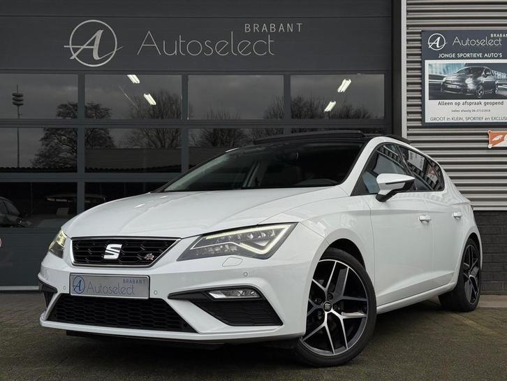 SEAT Leon 1.5 TSI FR DSG Pano DigiDash LED, Auto's, Seat, Bedrijf, Te koop, Leon, ABS, Airbags, Airconditioning, Alarm, Android Auto