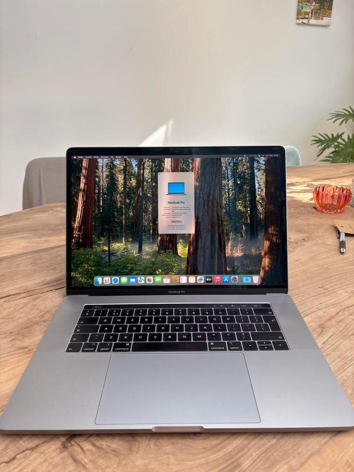 MacBook Pro 2018 i7 512GB 16GB RAM, Computers en Software, Apple Macbooks, Gebruikt, MacBook Pro, 15 inch, 2 tot 3 Ghz, 512 GB