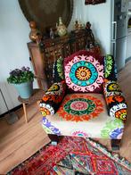 care design stoel met Mandala patronen, Huis en Inrichting, Banken | Sofa's en Chaises Longues, Minder dan 150 cm, Gebruikt, Eenpersoons