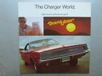 1968 DODGE CHARGER prestige brochure, Engels, Ophalen of Verzenden, Zo goed als nieuw, Overige merken