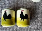 Zeller haan en kip servies zout en peper stelletje, Ophalen of Verzenden, Gebruikt