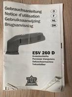 Top Craft ESV 260 D Schuurmachine, Ophalen, Gebruikt, Minder dan 600 watt, Overige typen