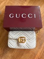 Gucci marmomt tas dames, Sieraden, Tassen en Uiterlijk, Tassen | Damestassen, Verzenden, Zo goed als nieuw, Wit, Schoudertasje