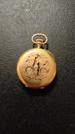 Zakhorloge 18ķ goud, Sieraden, Tassen en Uiterlijk, Horloges | Antiek, Ophalen, Goud, Overige merken