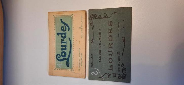 Ansichtkaarten,  2x Frankrijk, Lourdes 1920, Verzamelen, Ansichtkaarten | Buitenland, Ongelopen, Frankrijk, 1920 tot 1940, Ophalen of Verzenden