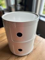 Kartell Componibili kastje, Ø32, wit, Huis en Inrichting, Ophalen, Kunststof, Gebruikt, Minder dan 45 cm