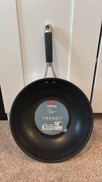Wok pan - rvs, Nieuw, Ophalen of Verzenden, Rvs, Keramische plaat