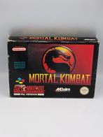 Mortal Kombat SNES Compleet met Box Protector, Spelcomputers en Games, Games | Nintendo Super NES, Gebruikt, Vechten, 2 spelers