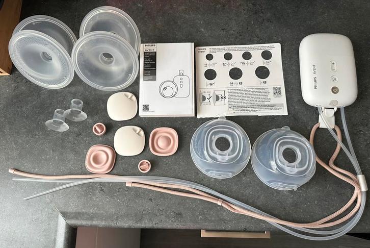Philips Avent handsfree dubbele elektrische borstkolf, Kinderen en Baby's, Babyvoeding en Toebehoren, Zo goed als nieuw, Borstkolf