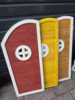 ond. Exit speelhuisjes, deurtje voor Fantasia en Loft huisje, Ophalen, Nieuw, Hout