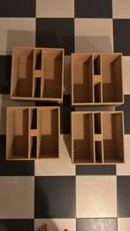 CD-kast modules Qube System design kast, Huis en Inrichting, Kasten | Boekenkasten, Minder dan 25 cm, Ophalen of Verzenden, Zo goed als nieuw