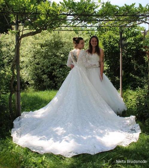 Een droom van een bruidsjurk met veel voordeel!, Kleding | Dames, Trouwkleding en Trouwaccessoires, Zo goed als nieuw, Trouwjurk