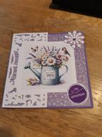 scrap-Bloemen in gieter(456), Ophalen of Verzenden, Nieuw, Overige thema's