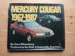 Mercury Cougar 1967-1987      , Gelezen, Ophalen of Verzenden, Witzenburg, Gary        , Ford