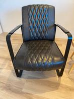 Lederen Fauteuil - Zo Goed Als Nieuw, Ophalen, Minder dan 75 cm, Leer, Zo goed als nieuw