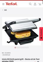 Tefal Inicio GC241D panini grill, Witgoed en Apparatuur, Contactgrills, Ophalen, Zo goed als nieuw