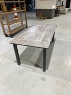 Nieuwe tuintafel 90x180 cm - aluminium frame, keramiek blad, Ophalen of Verzenden, Nieuw