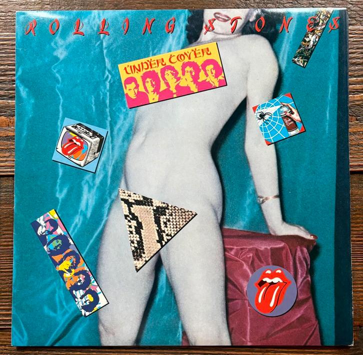 Rolling Stones – Undercover LP 1983 EX/NM compleet, Cd's en Dvd's, Vinyl | Rock, Zo goed als nieuw, Poprock, 12 inch, Ophalen of Verzenden