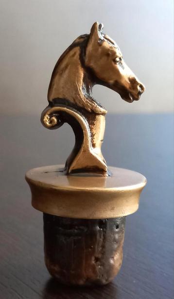 vintage whisky, wijnstopper paard torso, paardenhoofd beschikbaar voor biedingen