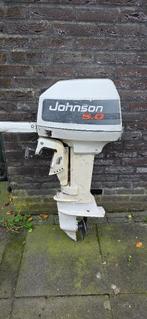 Buitenboordmotor Johnson 5 pk, Watersport en Boten, Ophalen, Gebruikt, Motor en Techniek, Motorboot