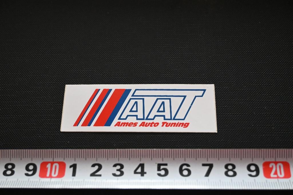sticker logo AAT ames auto tuning *, Verzamelen, Stickers, Zo goed als nieuw, Ophalen