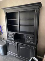 Buffet kast zwart, Huis en Inrichting, Kasten | Buffetkasten, Ophalen, Zo goed als nieuw, 25 tot 50 cm, 200 cm of meer