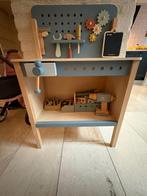 Little dutch werkbank met boormachine en toolbox!, Kinderen en Baby's, Speelgoed | Houten speelgoed, Ophalen, Gebruikt, Meubelstuk of Keukentje