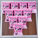 Traktatie zakje chips met thema MINNIE MOUSE, Hobby en Vrije tijd, Feestartikelen, Ophalen of Verzenden, Nieuw, Feestartikel, Verjaardag