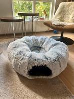 Super fijne kattenmand donut, Dieren en Toebehoren, Kattenmanden, Ophalen of Verzenden, Zo goed als nieuw, Pluche