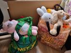 2 tassen met knuffels, Ophalen, Zo goed als nieuw, Overige typen