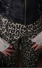Leopard Print Broek, Ophalen, Bruin, Zo goed als nieuw, Maat 36 (S)