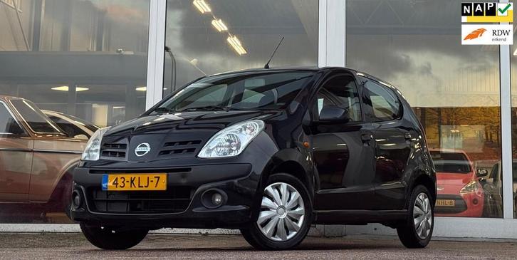 Nissan Pixo 1.0i 12V Acenta 2e Eigenaar Airco APK 15-10-2026, Auto's, Nissan, Bedrijf, Te koop, Pixo, ABS, Airbags, Airconditioning