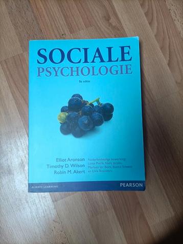 Sociale Psychologie 8e editie beschikbaar voor biedingen