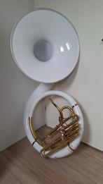 sousafoon, conn 36k, fiber, kunststof, Muziek en Instrumenten, Blaasinstrumenten | Tuba's, Overige typen, Gebruikt, Ophalen