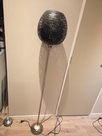 Ikea Böja Vloerlamp Bamboe - Zwart, Huis en Inrichting, Lampen | Vloerlampen, Ophalen, 100 tot 150 cm, Zo goed als nieuw, Modern