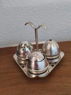 Verzilverd tafelset, Antiek en Kunst, Antiek | Goud en Zilver, Ophalen of Verzenden