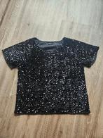 Top pailletten zwart Jacqueline de Yong JDY L bijna nieuw, Zwart, Maat 42/44 (L), Ophalen of Verzenden, Zo goed als nieuw