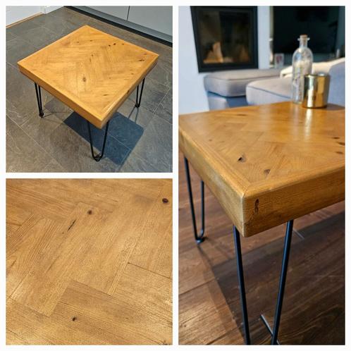 Salontafel uniek en handgemaakt, Huis en Inrichting, Tafels | Salontafels, Nieuw, Minder dan 50 cm, 50 tot 100 cm, 50 tot 100 cm