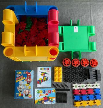 Clics Maxi Box met 300 stenen en Onderdelen + Nw Doosje  (6) beschikbaar voor biedingen