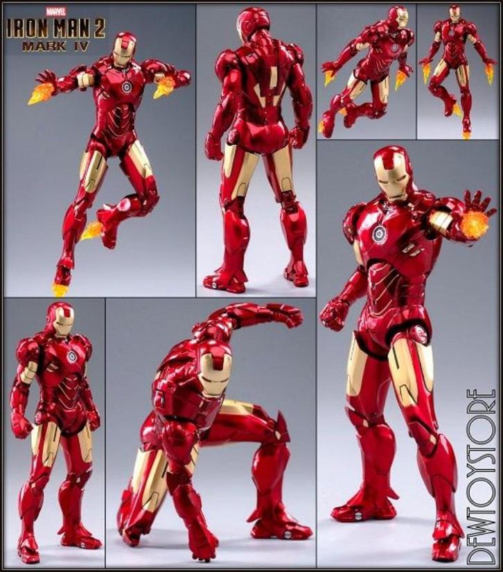 <𝗜𝗡 𝗦𝗧𝗢𝗖𝗞> ZhongDong ZD Toys - 1906-04 Iron Man MK 4, Verzamelen, Poppetjes en Figuurtjes, Nieuw, Verzenden