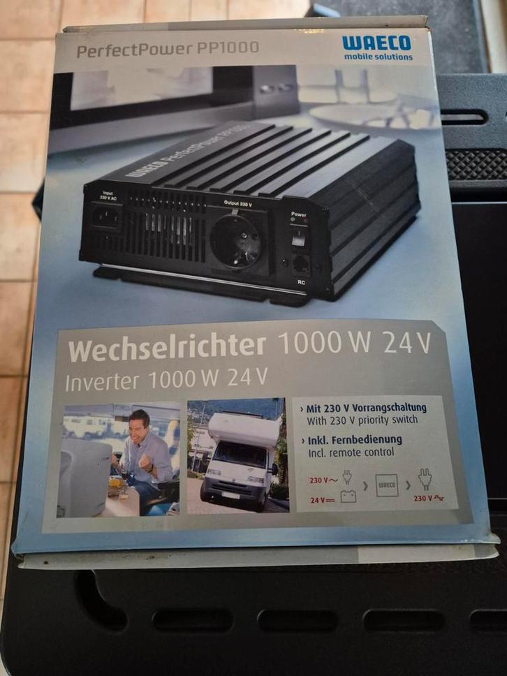 Waeco PerfectPower PP1000 Omvormer - Nieuwstaat, Audio, Tv en Foto, Schotelantennes, Zo goed als nieuw, Overige merken, Ophalen of Verzenden