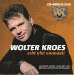 WOLTER KROES - ECHT NIET NORMAAL! (CD + DVD), Pop, Zo goed als nieuw, Verzenden