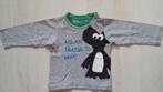 Longsleeve HEMA grijs maat 80, Kinderen en Baby's, Babykleding | Maat 80, Ophalen of Verzenden, Zo goed als nieuw, Hema, Jongetje