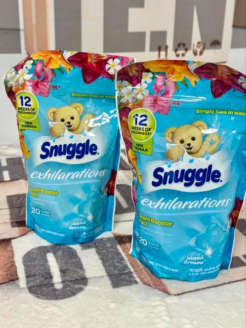 Snuggle Exhilarations Was Wasmiddel geurbooster 2X 20-pack, Huis en Inrichting, Schoonmaakartikelen, Ophalen of Verzenden