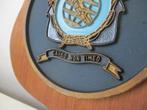 Wapenschil Marine Zr.Ms. Urania (Y8050), Verzamelen, Militaria | Algemeen, Ophalen of Verzenden, Marine, Nederland, Embleem of Badge