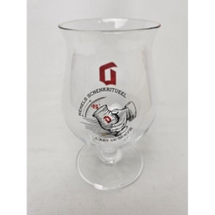 # Duvel bierglas hemels schenkritueel. Glas. Glazen, Verzamelen, Glas en Borrelglaasjes, Zo goed als nieuw, Bierglas, Ophalen of Verzenden