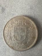 Zwitserse 5 Franken Munt 1968, Postzegels en Munten, Munten | Nederland, Ophalen of Verzenden, Overige waardes, Losse munt