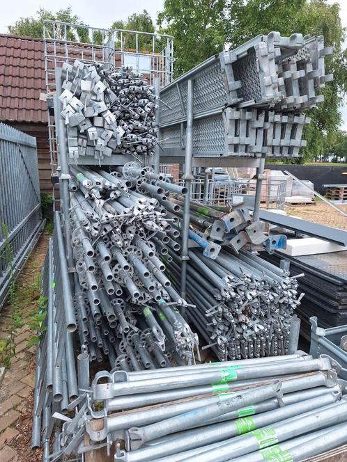 rix steigersysteem( lahyer) huren, Doe-het-zelf en Verbouw, Steigers, Zo goed als nieuw, Gevelsteiger, 5 meter of hoger, Ophalen of Verzenden