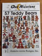 Origineel borduurpatroon "57 Teddy Bears", Hobby en Vrije tijd, Borduren en Borduurmachines, Ophalen of Verzenden, Zo goed als nieuw
